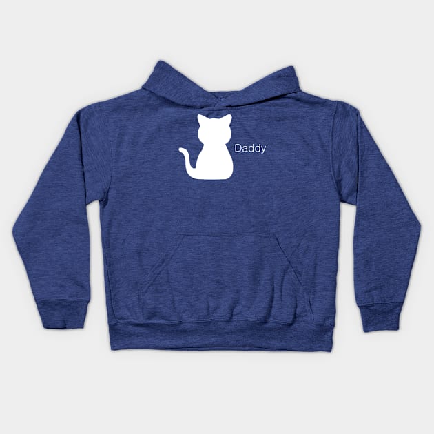 Cat Daddy 5 Kids Hoodie by SillyShirts